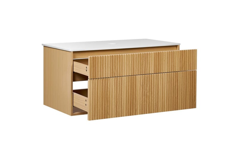 Servantskap Bexti 100x52x50 cm - 100x52x50 cm - Oppbevaring - Oppbevaring til baderom - Veggskap & høyskap