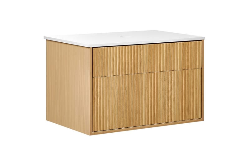 Servantskap Bexti 80x52x50 cm - 80x52x50 cm - Oppbevaring - Oppbevaring til baderom - Veggskap & høyskap