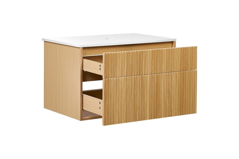 Servantskap Bexti 80x52x50 cm - 80x52x50 cm - Oppbevaring - Oppbevaring til baderom - Veggskap & høyskap