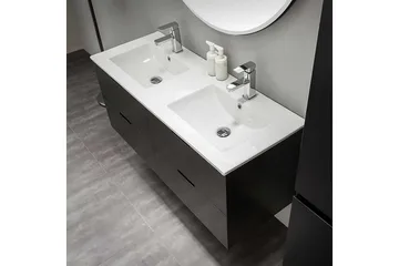 Bathlife Glädje Servantskap 1200 - Svart - Oppbevaring - Oppbevaring til baderom - Servantskap & kommode