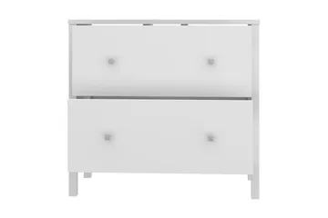 Elsassona Servantskap 35x64 cm 2 Skuffer - Hvit - Oppbevaring - Oppbevaring til baderom - Servantskap & kommode