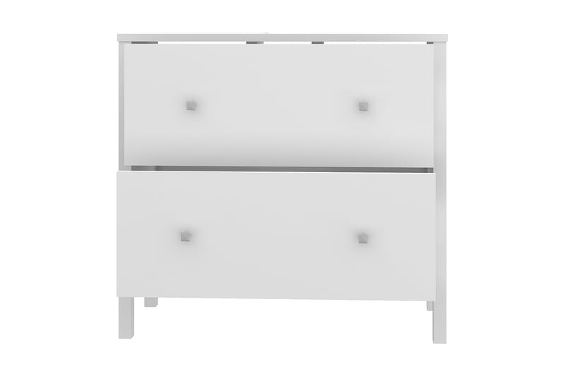 Elsassona Servantskap 35x64 cm 2 Skuffer - Hvit - Oppbevaring - Oppbevaring til baderom - Servantskap & kommode