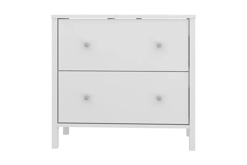 Elsassona Servantskap 35x64 cm 2 Skuffer - Hvit - Oppbevaring - Oppbevaring til baderom - Servantskap & kommode