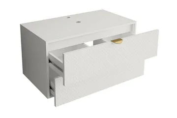 Glenndale Tvättställsskåp Concept 55 White - Oppbevaring - Oppbevaring til baderom - Servantskap & kommode