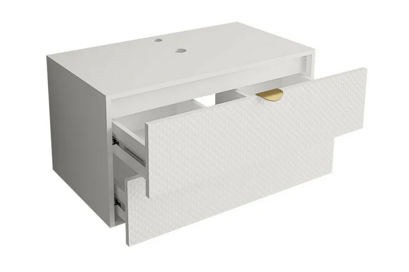 Glenndale Tvättställsskåp Concept 55 White - Oppbevaring - Oppbevaring til baderom - Servantskap & kommode