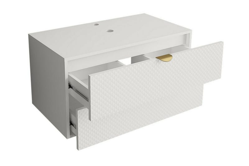 Glenndale Tvättställsskåp Concept 55 White - Oppbevaring - Oppbevaring til baderom - Servantskap & kommode