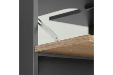 Hudnall Servantskap 60x35 cm - Antrasitt/Hvit - Oppbevaring - Oppbevaring til baderom - Servantskap & kommode