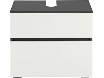 Hudnall Servantskap 60x35 cm - Antrasitt/Hvit - Oppbevaring - Oppbevaring til baderom - Servantskap & kommode