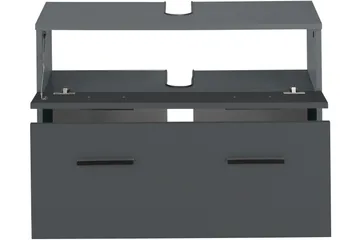 Michikue Servantskap - Grå - Oppbevaring - Oppbevaring til baderom - Servantskap & kommode