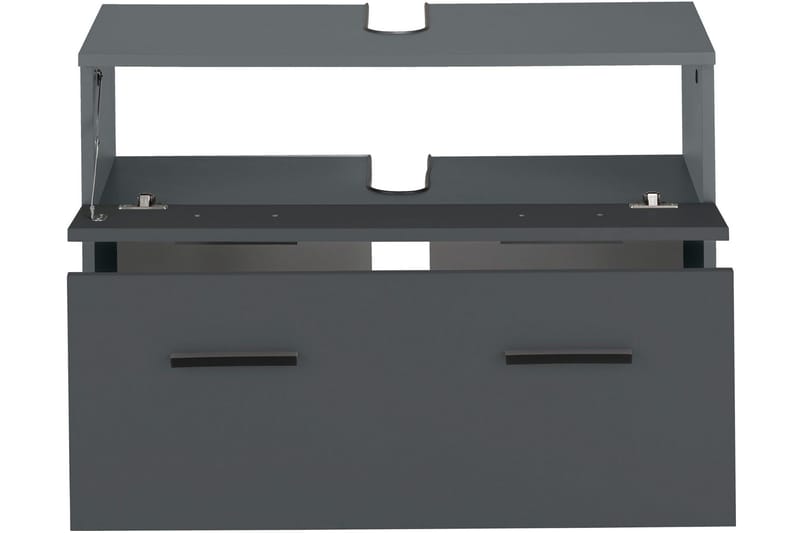 Michikue Servantskap - Grå - Oppbevaring - Oppbevaring til baderom - Servantskap & kommode