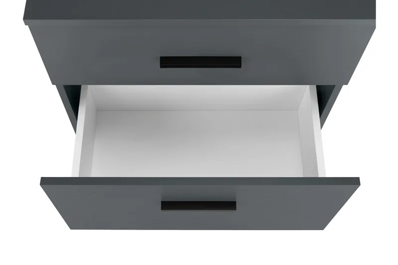 Michikue Servantskap - Grå - Oppbevaring - Oppbevaring til baderom - Servantskap & kommode