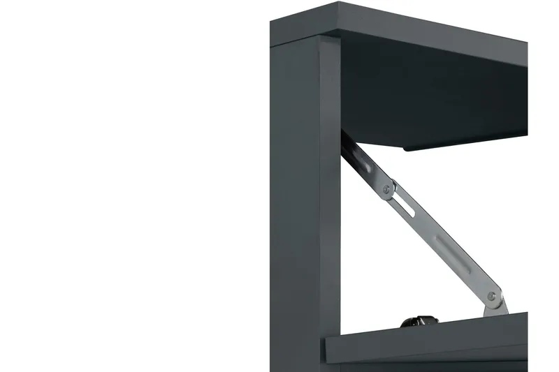 Michikue Servantskap - Grå - Oppbevaring - Oppbevaring til baderom - Servantskap & kommode