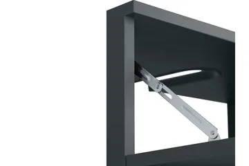 Michikue Servantskap - Grå - Oppbevaring - Oppbevaring til baderom - Servantskap & kommode