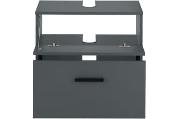 Michikue Servantskap - Grå - Oppbevaring - Oppbevaring til baderom - Servantskap & kommode