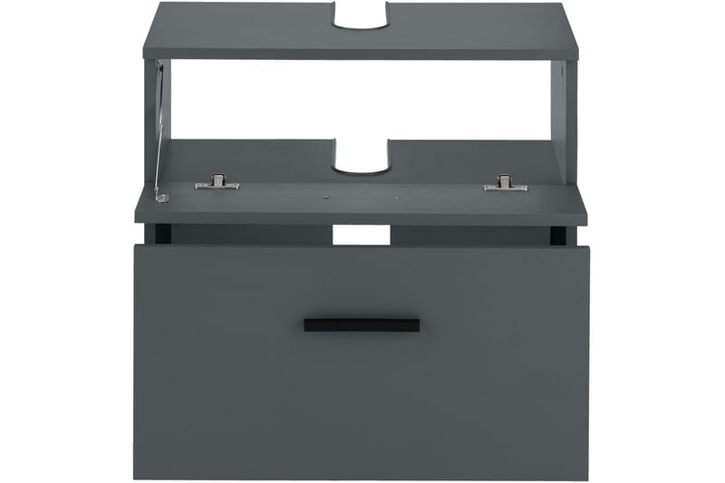 Michikue Servantskap - Grå - Oppbevaring - Oppbevaring til baderom - Servantskap & kommode