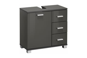 Ripika Servant 60x55 cm - Grå - Oppbevaring - Oppbevaring til baderom - Servantskap & kommode