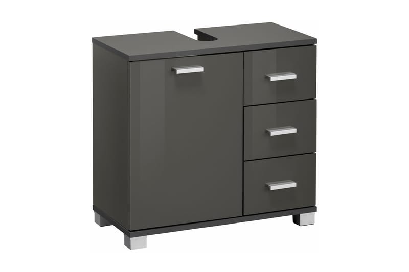 Ripika Servant 60x55 cm - Grå - Oppbevaring - Oppbevaring til baderom - Servantskap & kommode