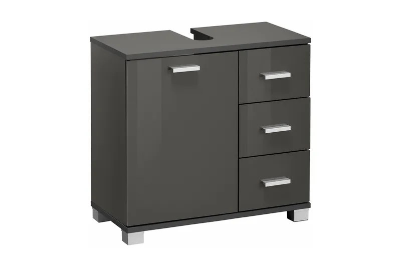 Ripika Servantskap 60x55 cm - Grå - Oppbevaring - Oppbevaring til baderom - Servantskap & kommode