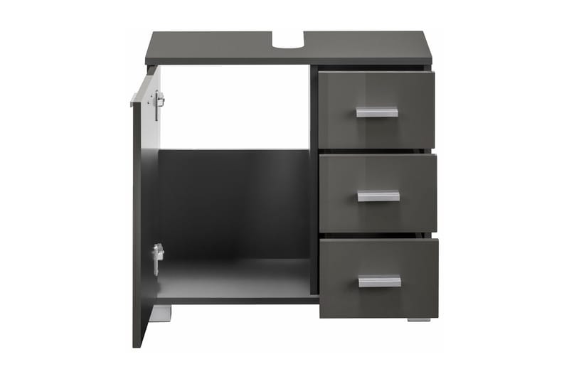 Ripika Servantskap 60x55 cm - Grå - Oppbevaring - Oppbevaring til baderom - Servantskap & kommode