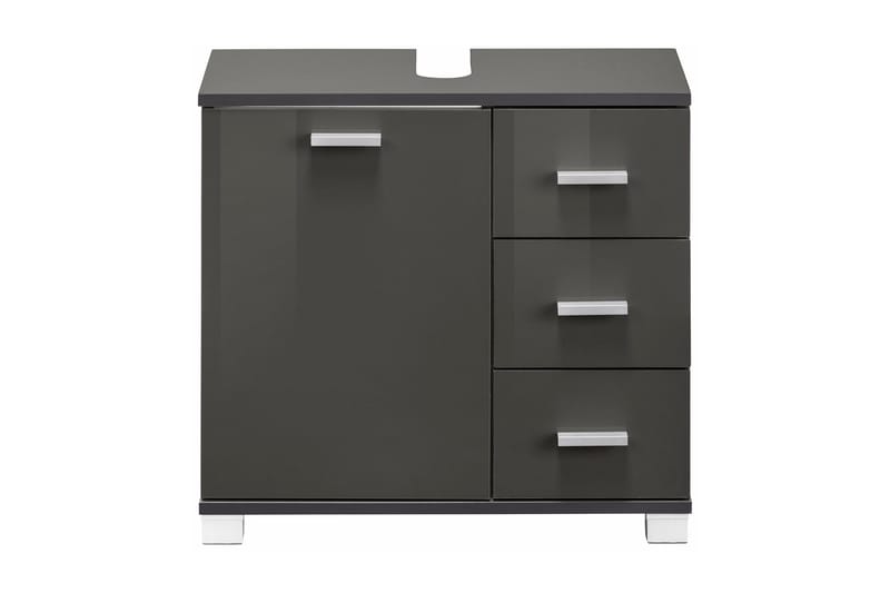 Ripika Servantskap 60x55 cm - Grå - Oppbevaring - Oppbevaring til baderom - Servantskap & kommode