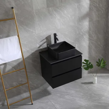 Servantskap Bathlife Extas Svart - Oppbevaring - Oppbevaring til baderom - Servantskap & kommode
