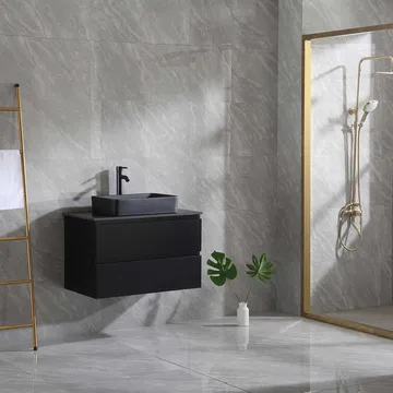 Servantskap Bathlife Extas Svart - Oppbevaring - Oppbevaring til baderom - Servantskap & kommode