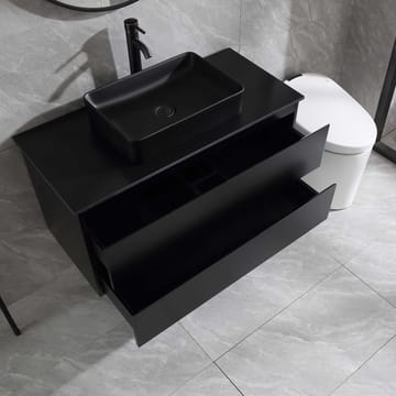 Servantskap Bathlife Extas Svart - Oppbevaring - Oppbevaring til baderom - Servantskap & kommode