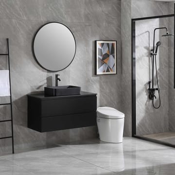 Servantskap Bathlife Extas Svart - Oppbevaring - Oppbevaring til baderom - Servantskap & kommode