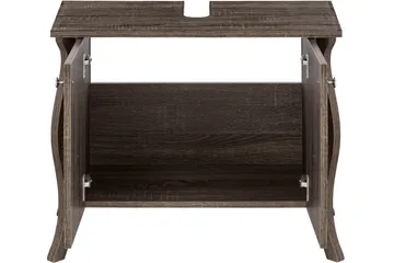 Talkon Servantskap - Mørkebrun - Oppbevaring - Oppbevaring til baderom - Servantskap & kommode