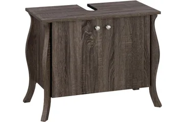 Talkon Servantskap - Mørkebrun - Oppbevaring - Oppbevaring til baderom - Servantskap & kommode