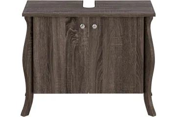 Talkon Servantskap - Mørkebrun - Oppbevaring - Oppbevaring til baderom - Servantskap & kommode