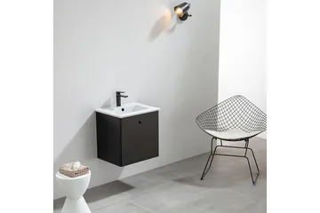 Tvättställsskåp Bathlife Svart - Oppbevaring - Oppbevaring til baderom - Servantskap & kommode