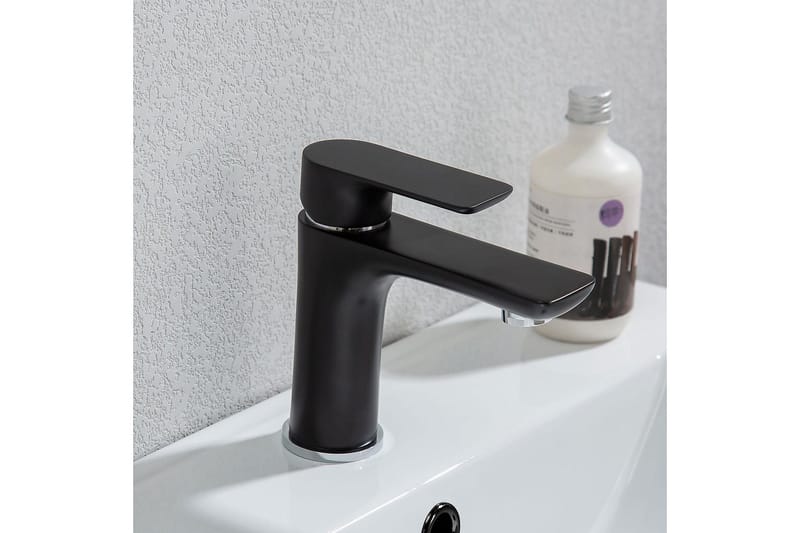 Tvättställsskåp Bathlife Svart - Oppbevaring - Oppbevaring til baderom - Servantskap & kommode