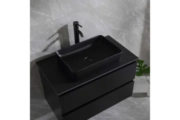 Tvättställsskåp Bathlife Svart - Oppbevaring - Oppbevaring til baderom - Servantskap & kommode