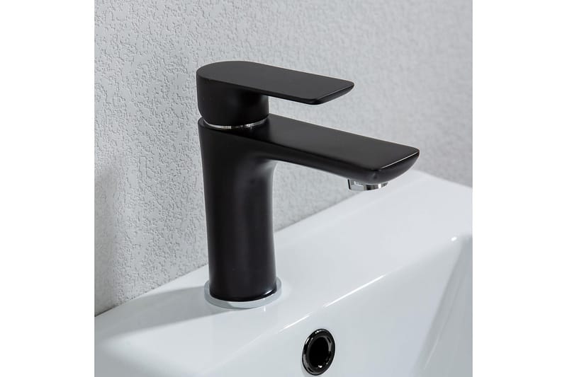 Tvättställsskåp Bathlife Svart - Oppbevaring - Oppbevaring til baderom - Servantskap & kommode