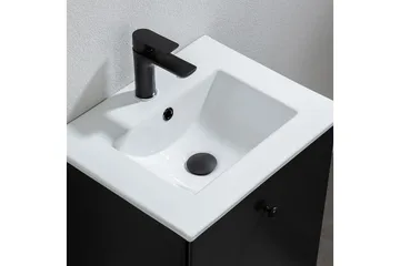 Tvättställsskåp Bathlife Svart - Oppbevaring - Oppbevaring til baderom - Servantskap & kommode