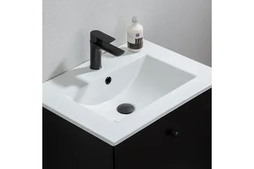 Tvättställsskåp Bathlife Svart - Oppbevaring - Oppbevaring til baderom - Servantskap & kommode