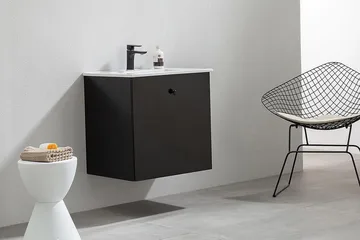 Tvättställsskåp Bathlife Svart - Oppbevaring - Oppbevaring til baderom - Servantskap & kommode