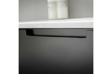 Tvättställsskåp Bathlife Svart - Oppbevaring - Oppbevaring til baderom - Servantskap & kommode