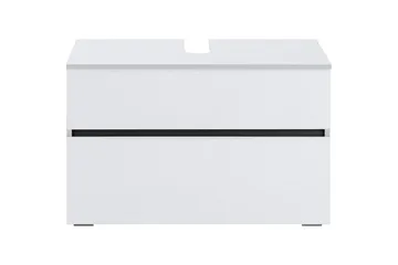 Servantskap Wisla 80x35x55 cm, Hvit - 80x35x55 cm, Hvit - Oppbevaring - Oppbevaring til baderom - Veggskap & høyskap