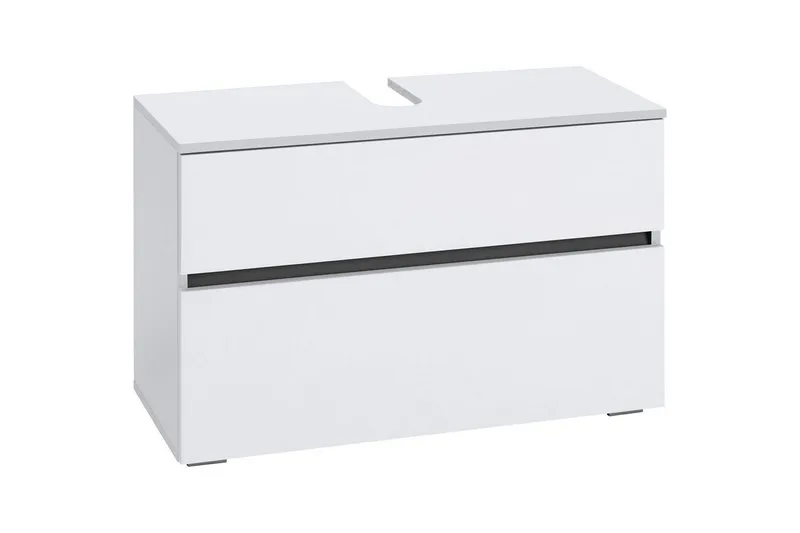 Servantskap Wisla 80x35x55 cm, Hvit, 80x35x55 cm, Hvit