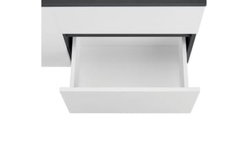 Servantskap Wisla 80x45x53 cm, Antrasitt/Hvit - 80x45x53 cm, Antrasitt/Hvit - Oppbevaring - Oppbevaring til baderom - Baderomsskap