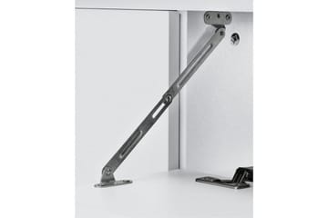 Servantskap Wisla 80x45x53 cm, Hvit - 80x45x53 cm, Hvit - Oppbevaring - Oppbevaring til baderom - Servantskap & kommode