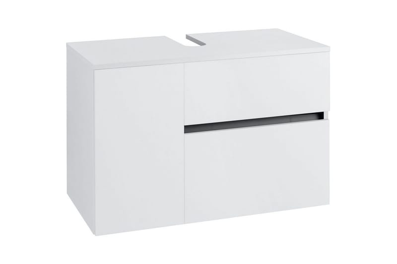Servantskap Wisla 80x45x53 cm, Hvit - 80x45x53 cm, Hvit - Oppbevaring - Oppbevaring til baderom - Baderomsskap