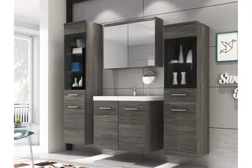 Somender Møbelsett til Bad 132 cm - Oppbevaring - Oppbevaring til baderom - Komplette møbelpakker