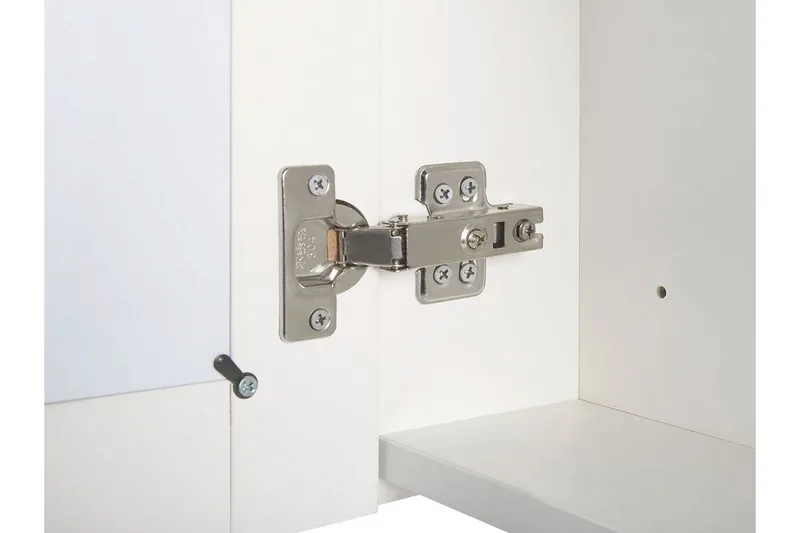 Belmena Skap til Badet 40 cm Speil med LED-belysning - Hvit - Oppbevaring - Oppbevaring til baderom - Speilskap