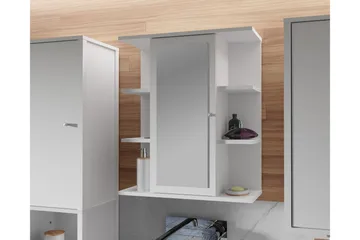 Elsassona Veggskap 26x60 cm - Hvit - Oppbevaring - Oppbevaring til baderom - Speilskap