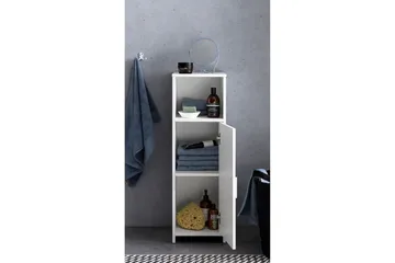 Hennon Baderomsskap 30x30 cm - Hvit - Oppbevaring - Oppbevaring til baderom - Speilskap