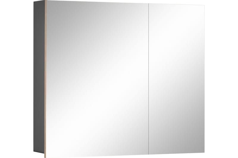 Hudnall Veggskap 2 Dører, Antrasitt/Hvit