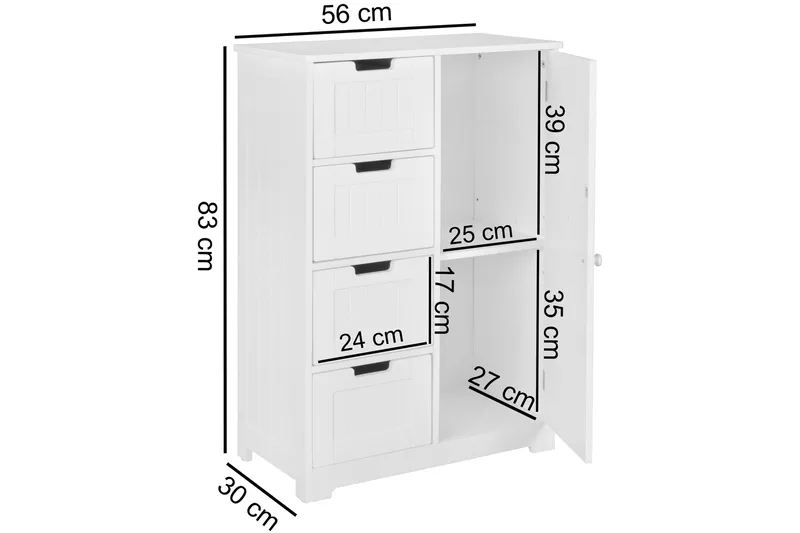 Meny Baderomsskap - Oppbevaring - Oppbevaring til baderom - Speilskap